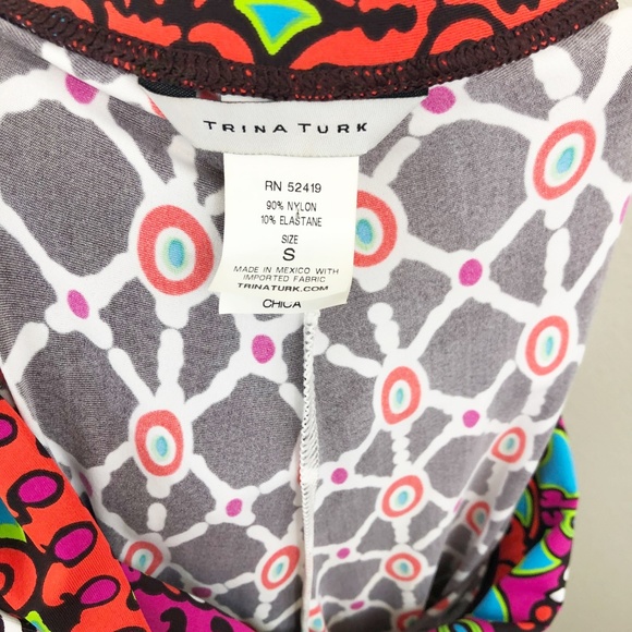 Trina Turk Venice Beach Roll Top Pant Size Small - Picture 2 of 4